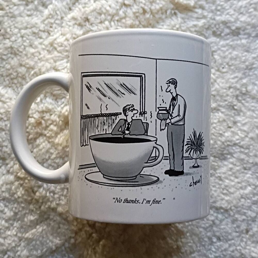 Vintage The New Yorker Collection Coffee Mug